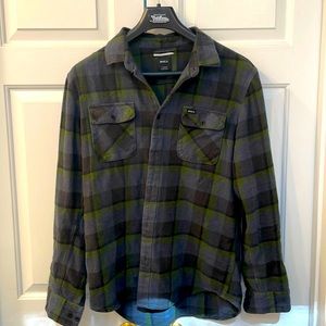 RVCA Plaid Button Down Shirt